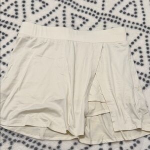 Fashion Nova Cream Skirt